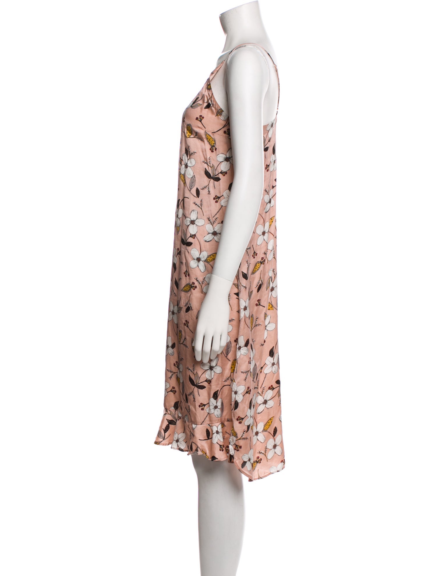 Munthe Floral Print Knee-Length Dress