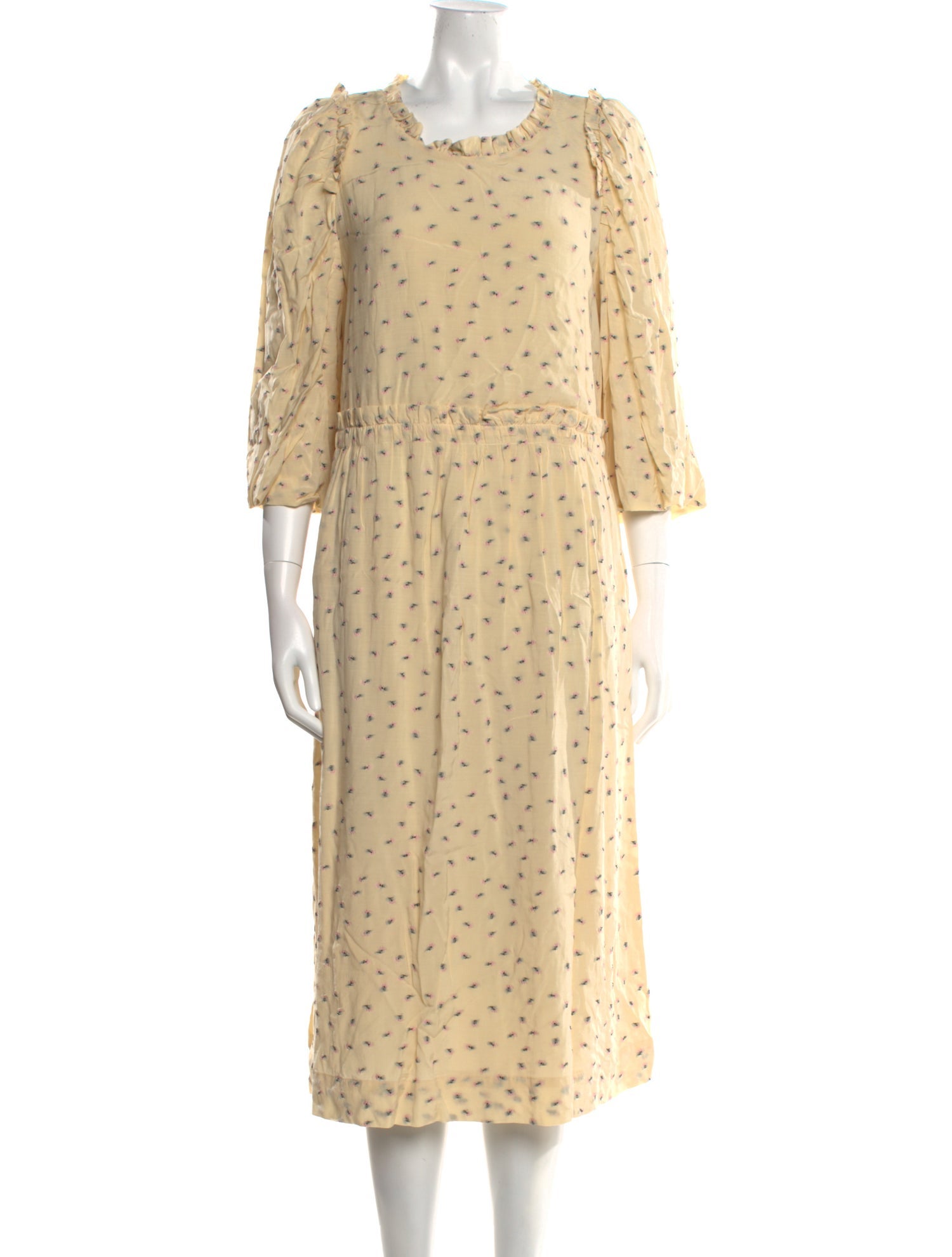 Munthe Printed Midi Length Dress w/ Tags