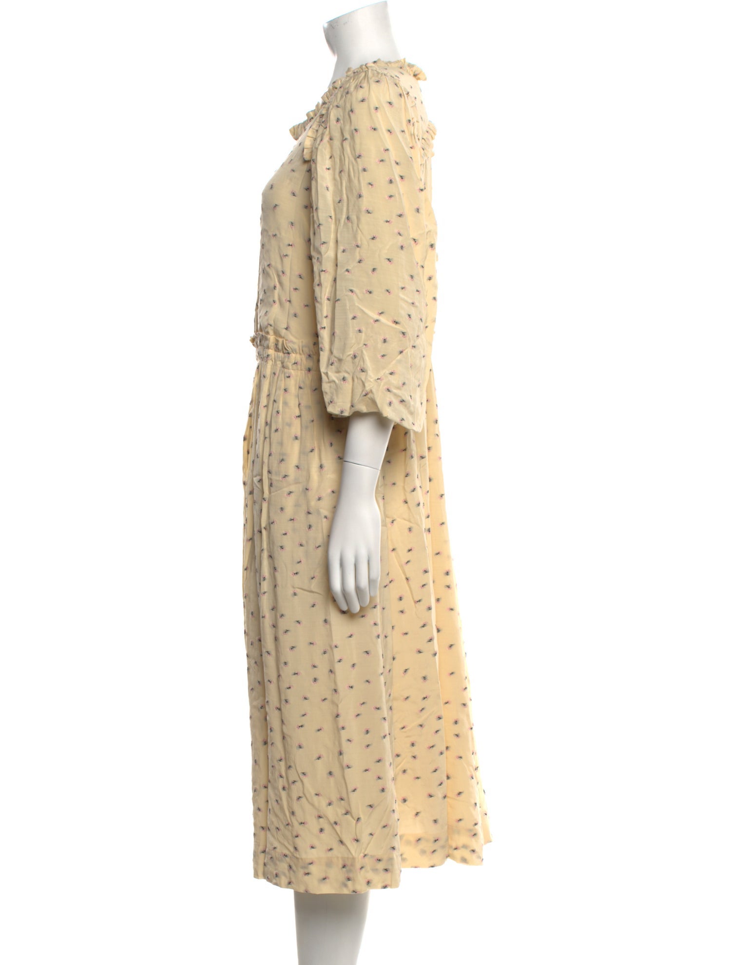 Munthe Printed Midi Length Dress w/ Tags