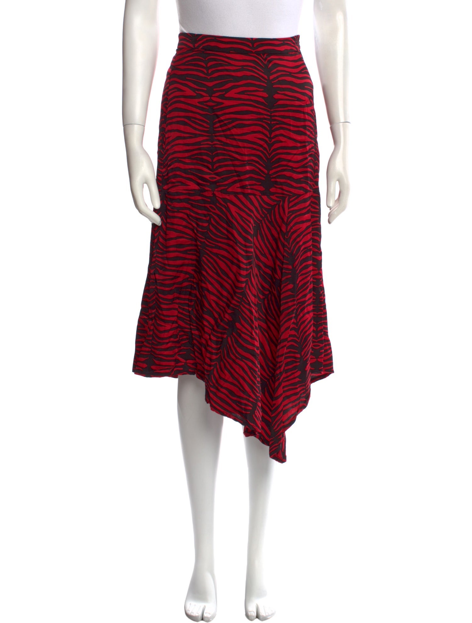 Munthe Animal Print Midi Length Skirt