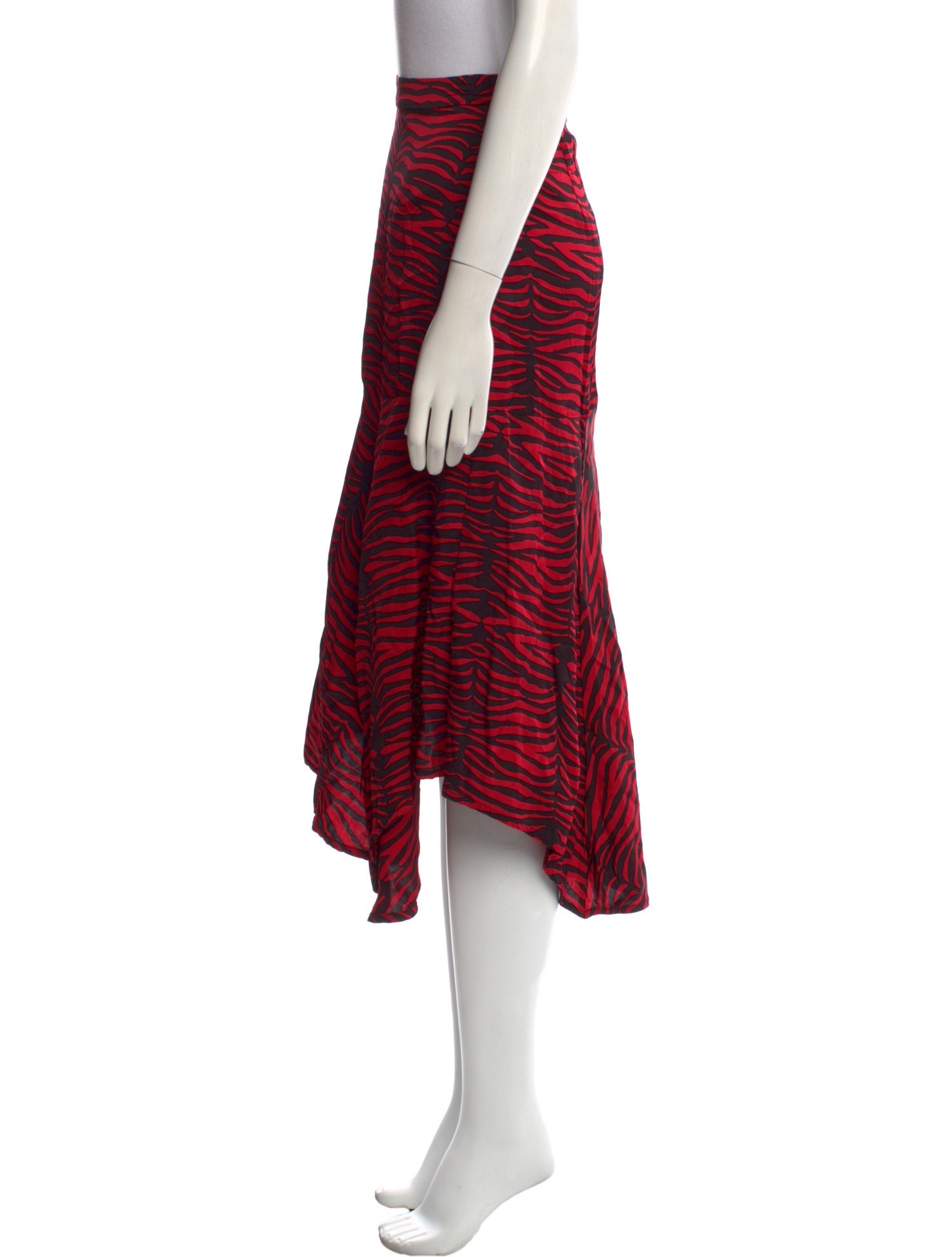 Munthe Animal Print Midi Length Skirt