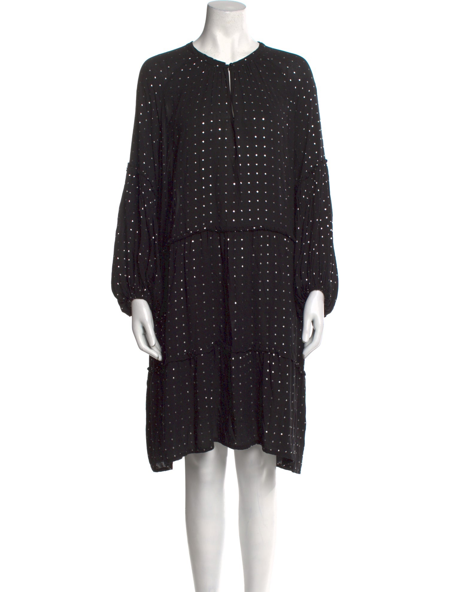 Munthe Crew Neck Knee-Length Dress