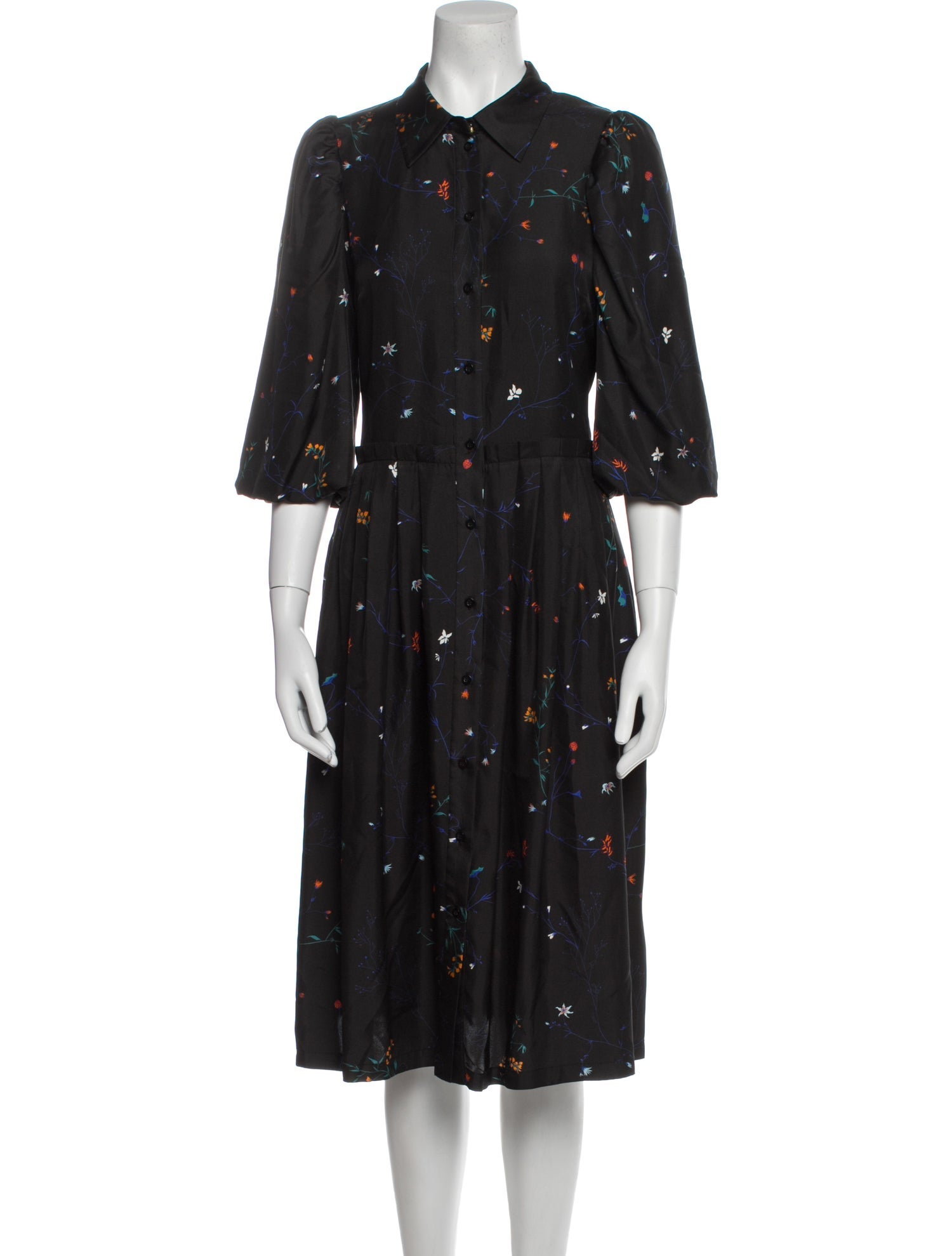 Munthe Silk Midi Length Dress