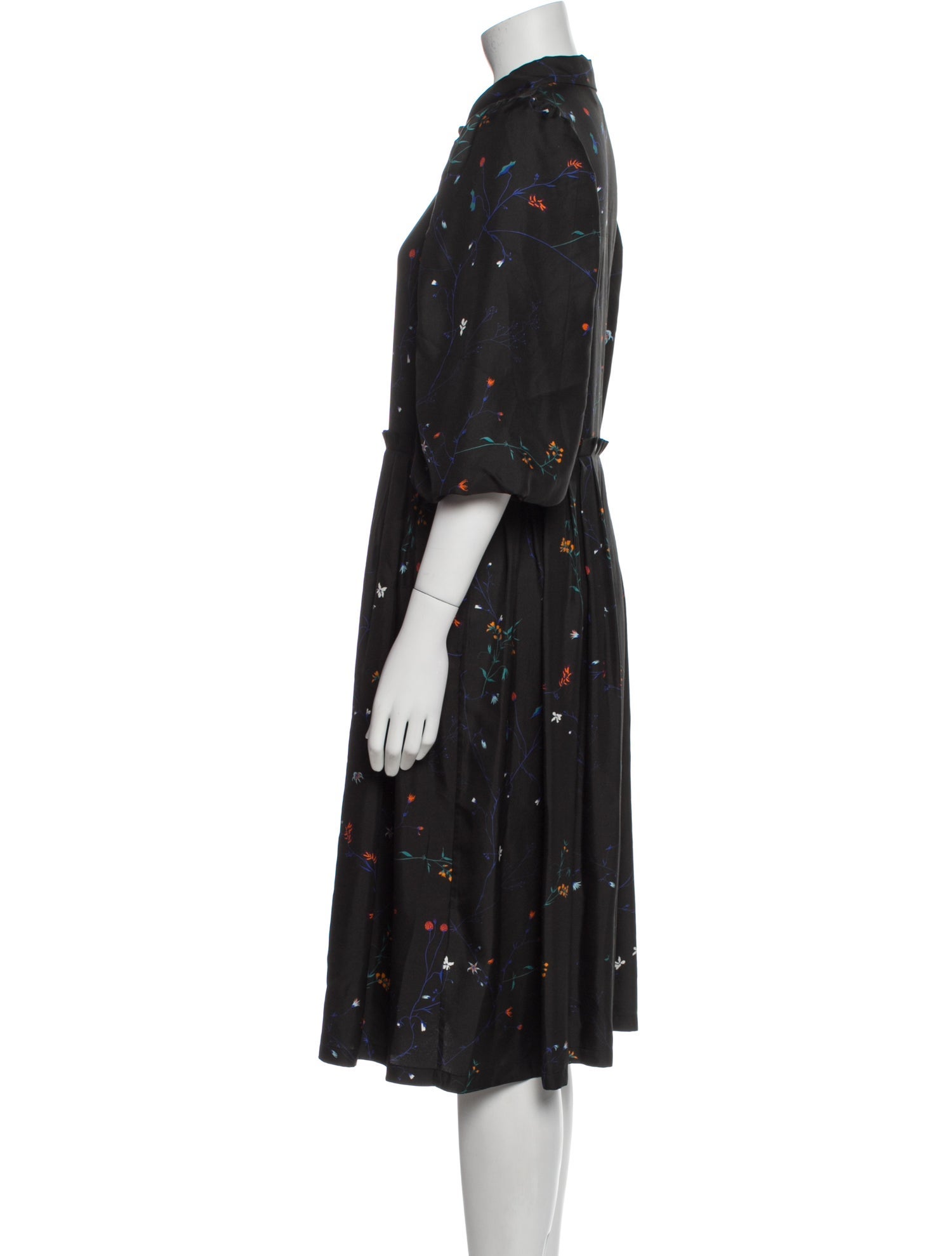 Munthe Silk Midi Length Dress