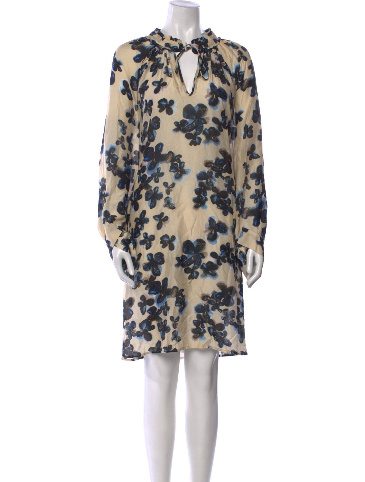 Munthe Floral Print Knee-Length Dress