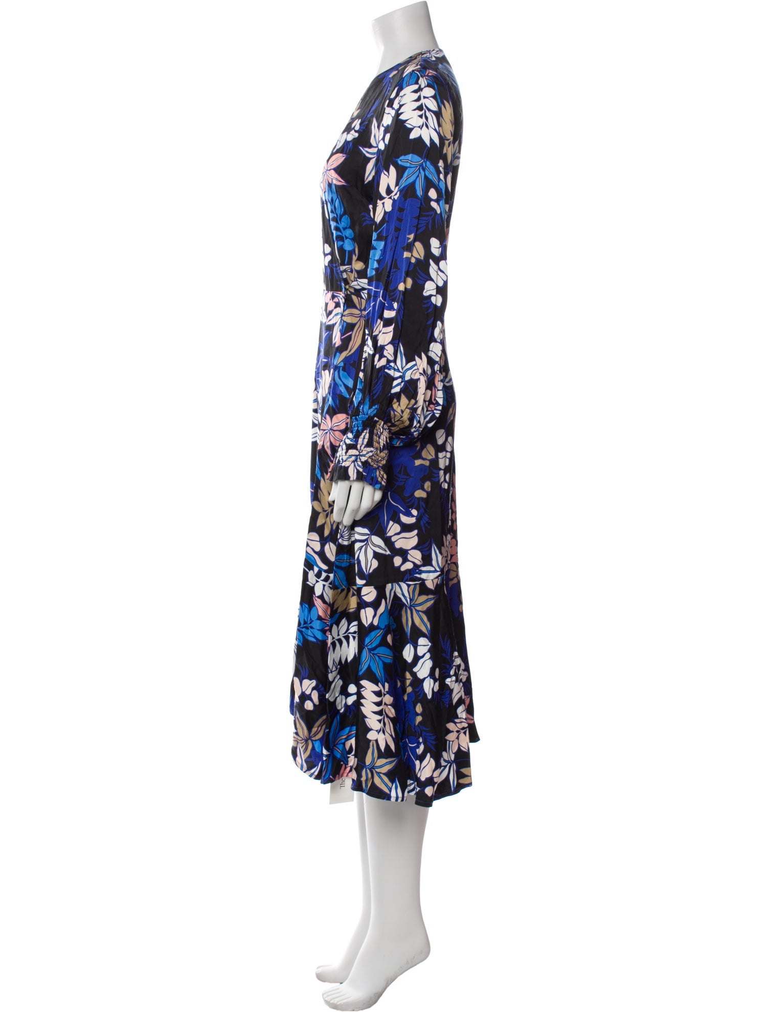 Munthe Floral Print Midi Length Dress