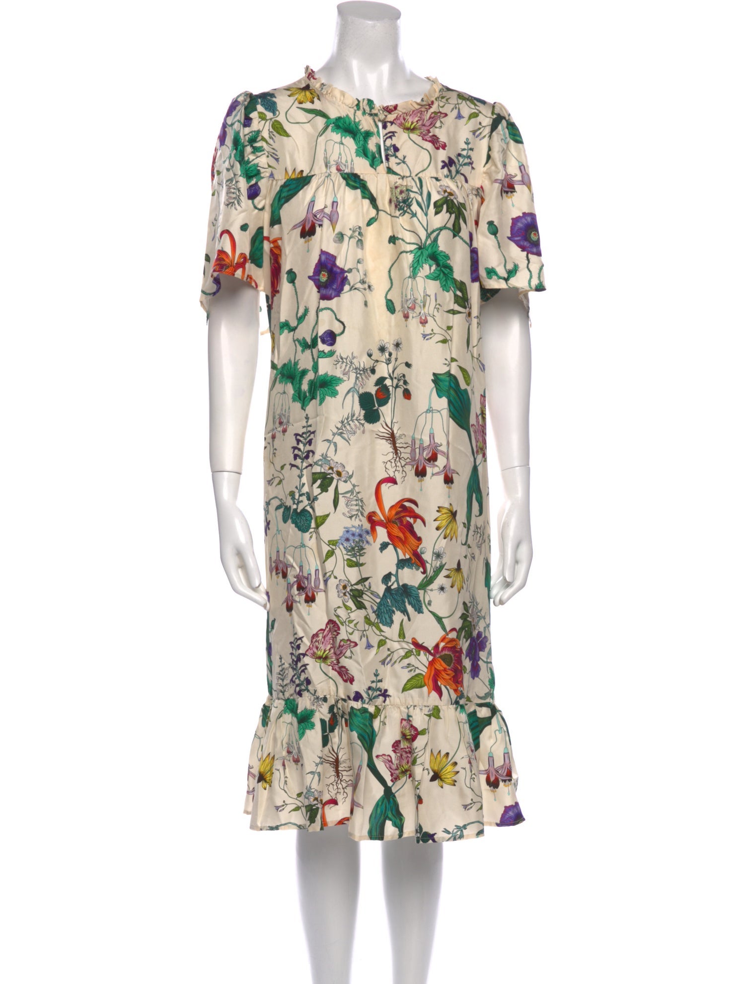 Munthe Silk Midi Length Dress