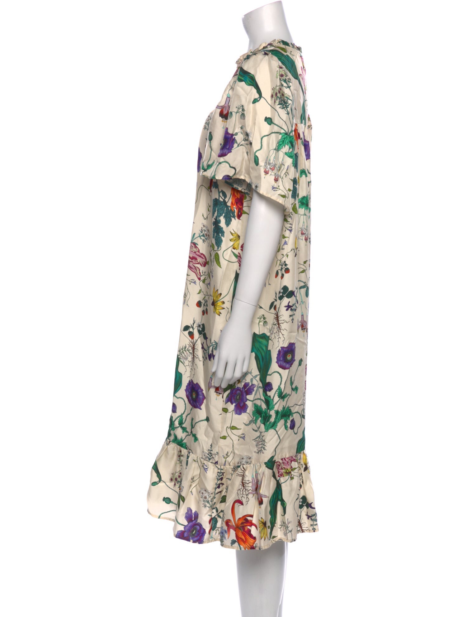 Munthe Silk Midi Length Dress