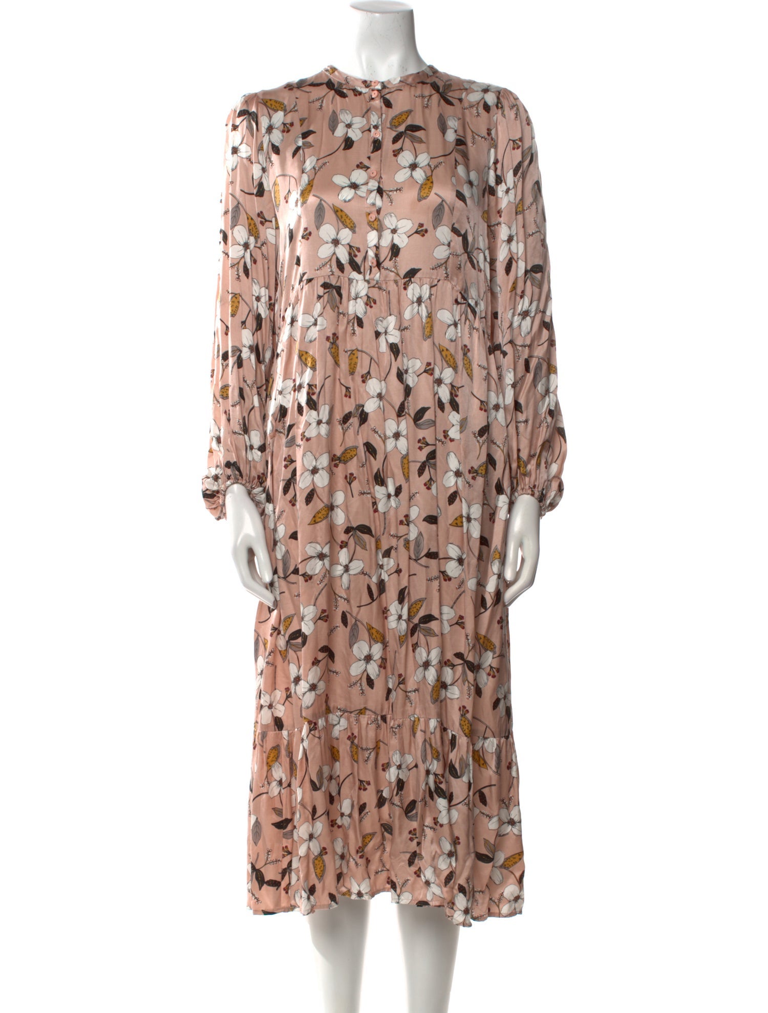 Munthe Floral Print Long Dress
