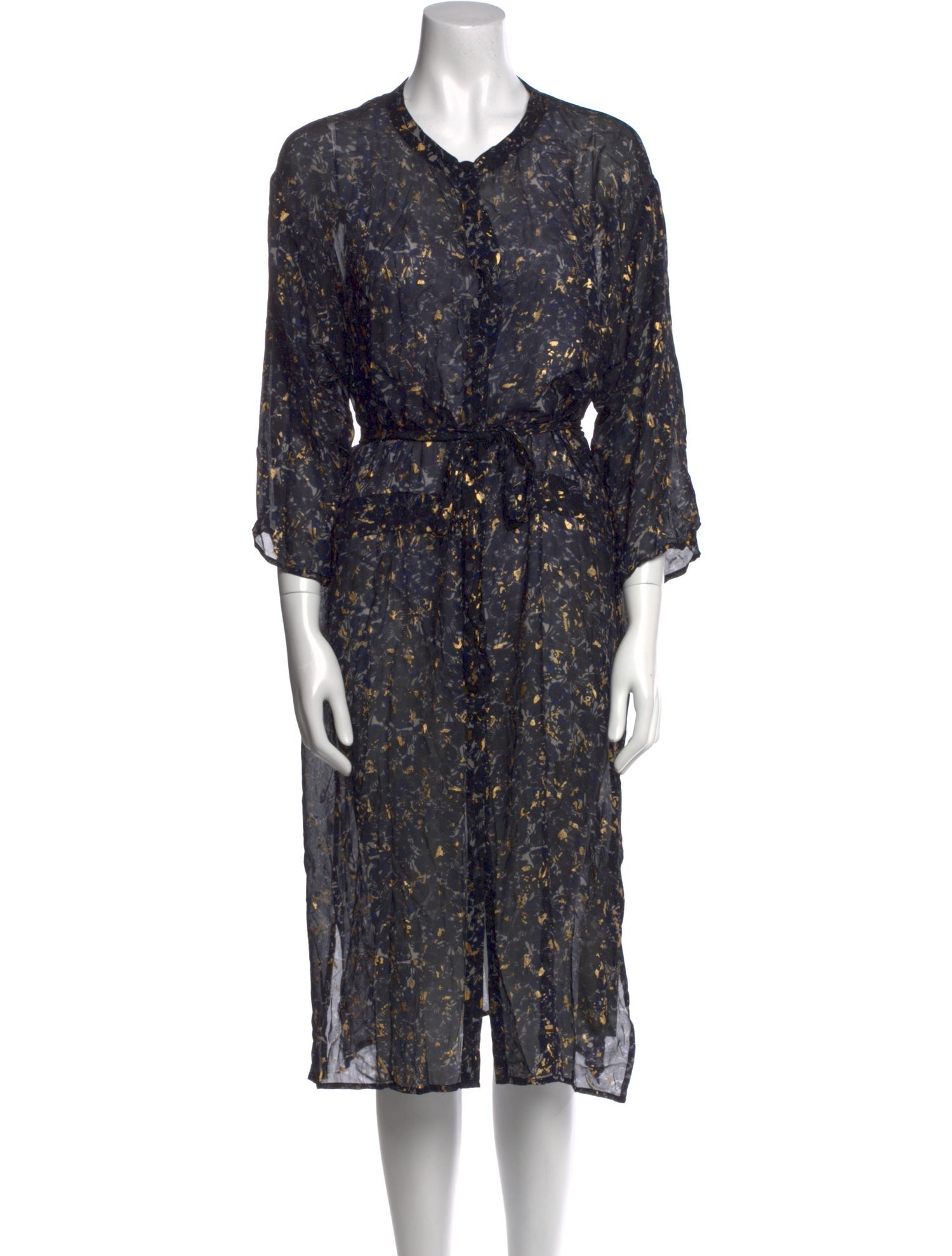 Munthe Floral Print Midi Length Dress