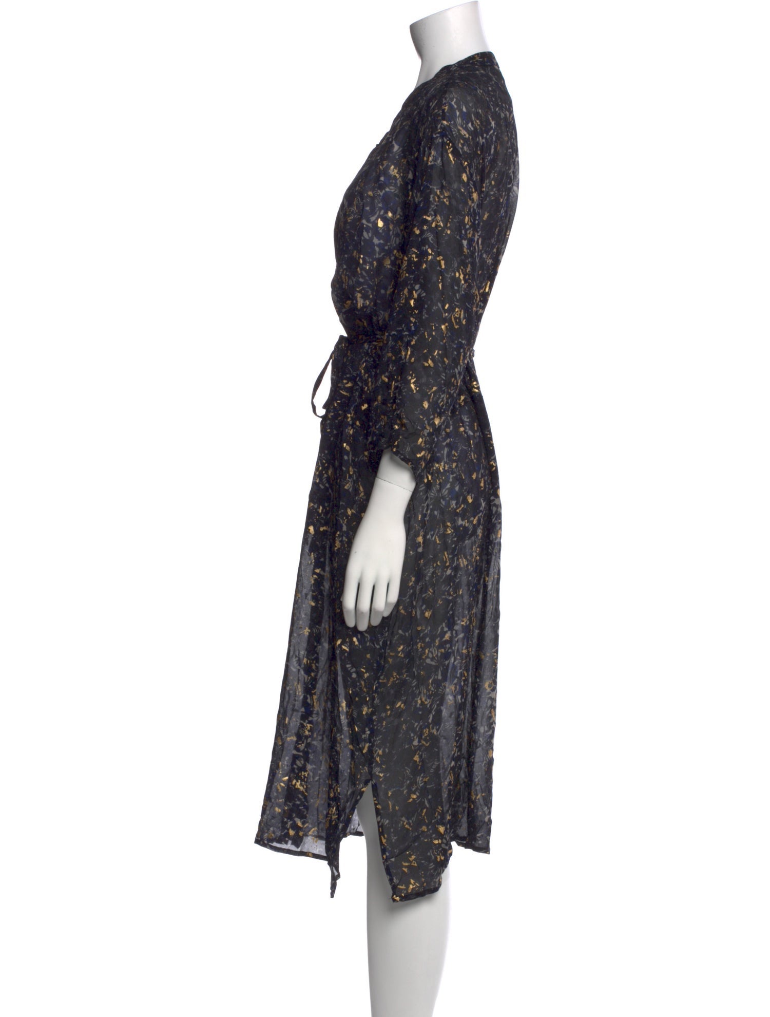 Munthe Floral Print Midi Length Dress