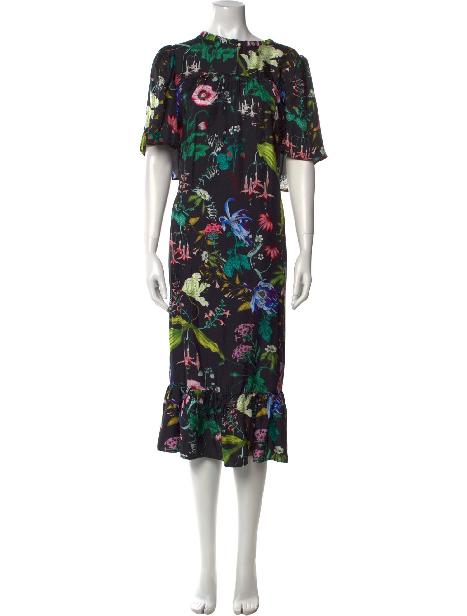 Munthe Silk Long Dress