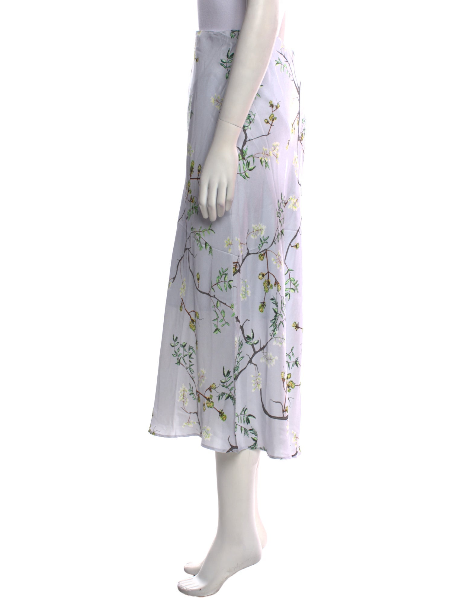 Munthe Silk Midi Length Skirt