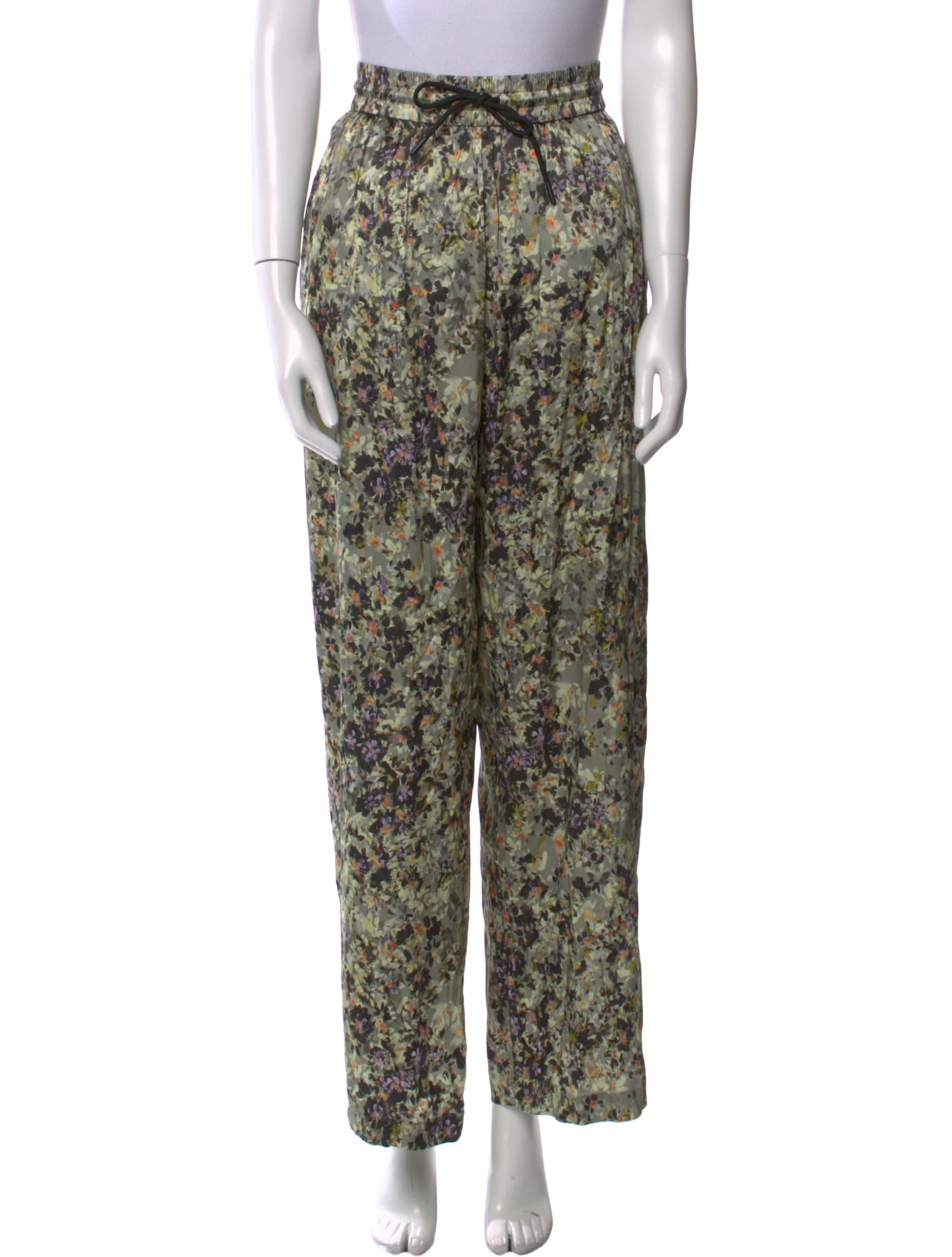 Munthe Floral Print Wide Leg Pants