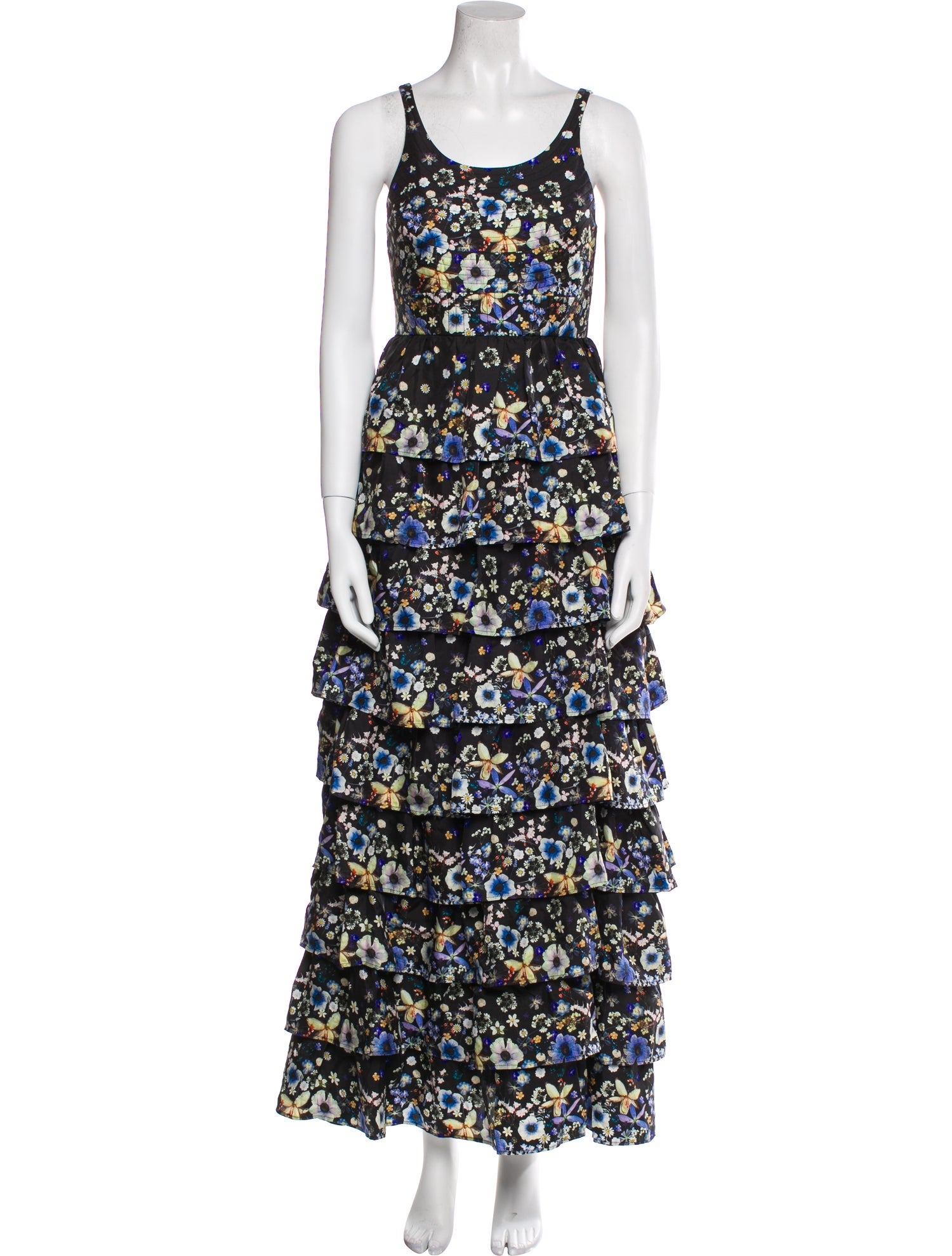 Munthe Silk Long Dress