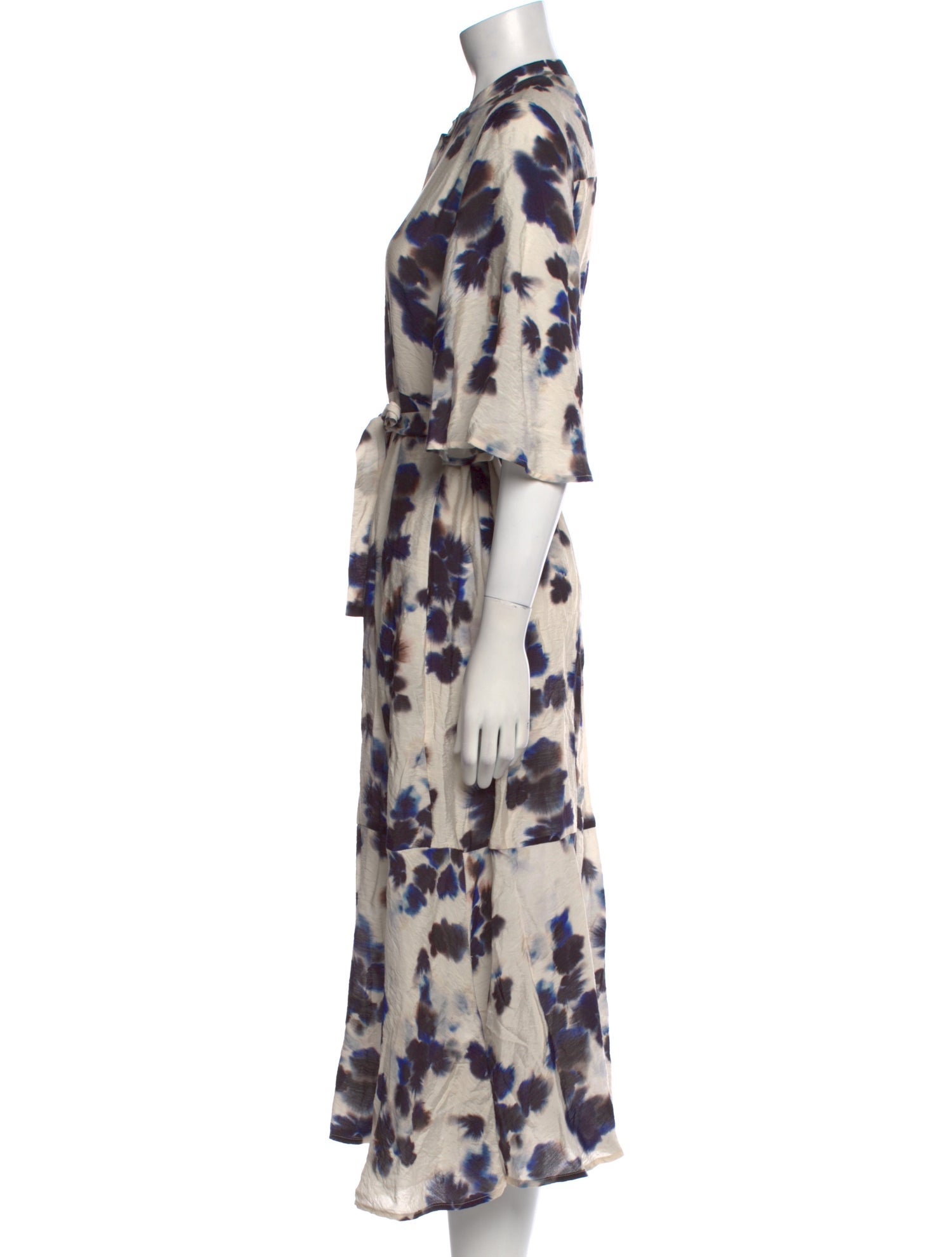 Munthe Printed Midi Length Dress