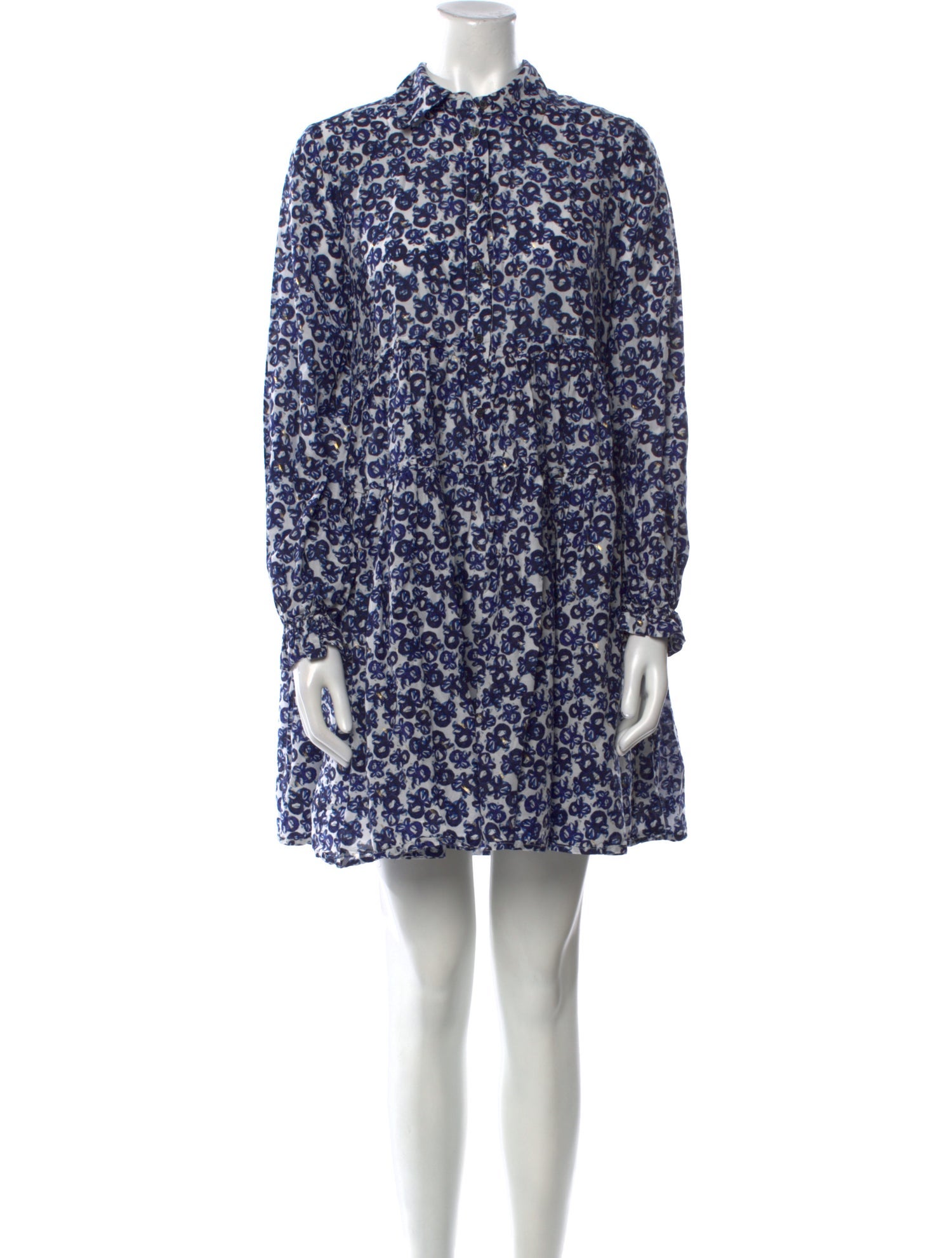 Munthe Floral Print Mini Dress