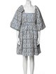 Munthe Printed Knee-Length Dress