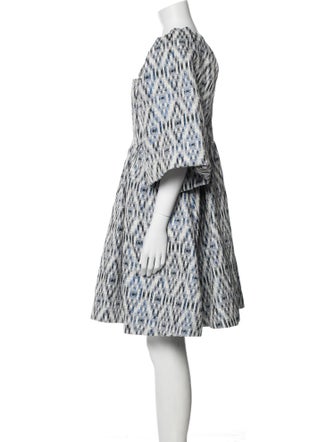 Munthe Printed Knee-Length Dress