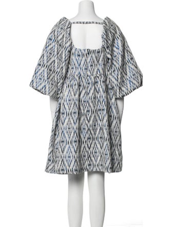 Munthe Printed Knee-Length Dress