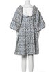 Munthe Printed Knee-Length Dress