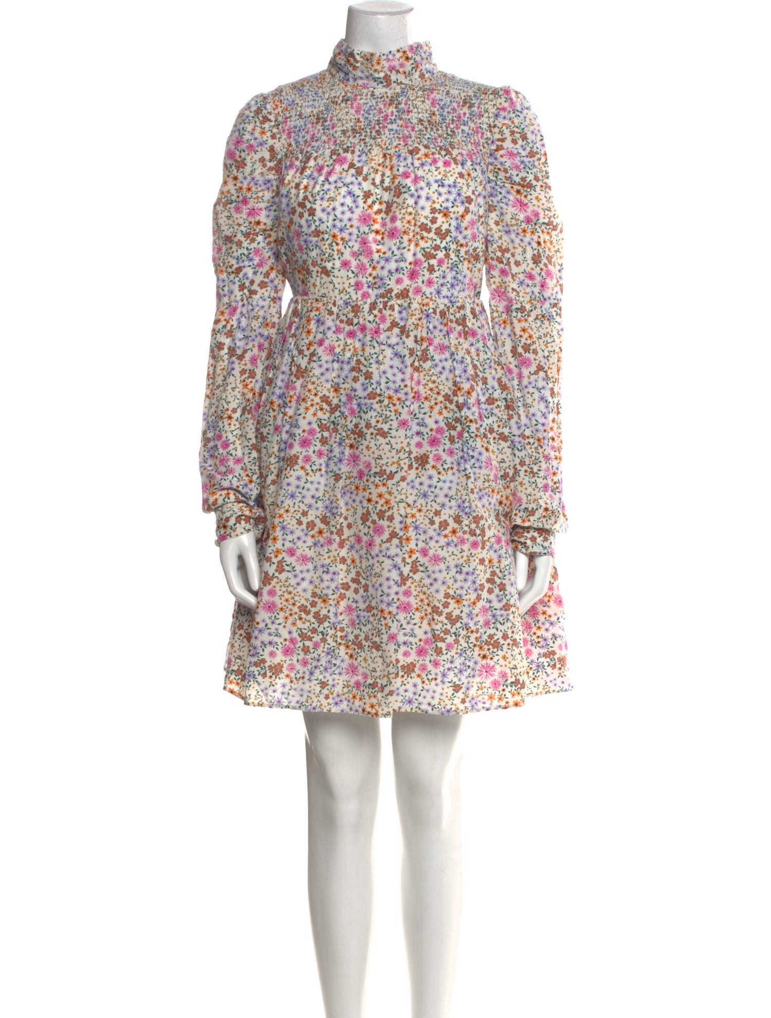 Munthe Floral Print Mini Dress