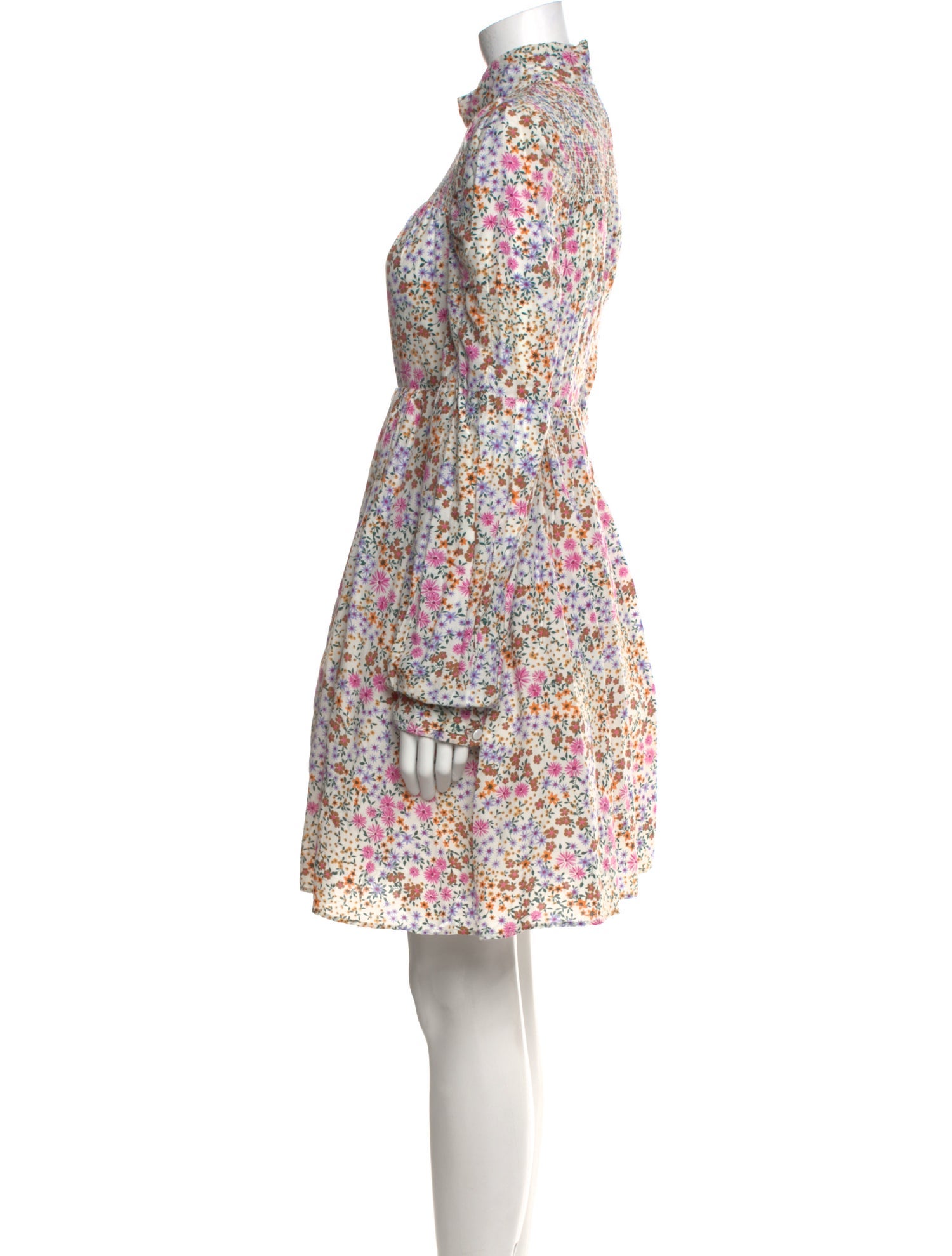 Munthe Floral Print Mini Dress
