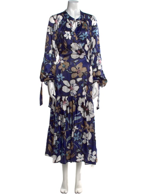 Munthe Floral Print Long Dress
