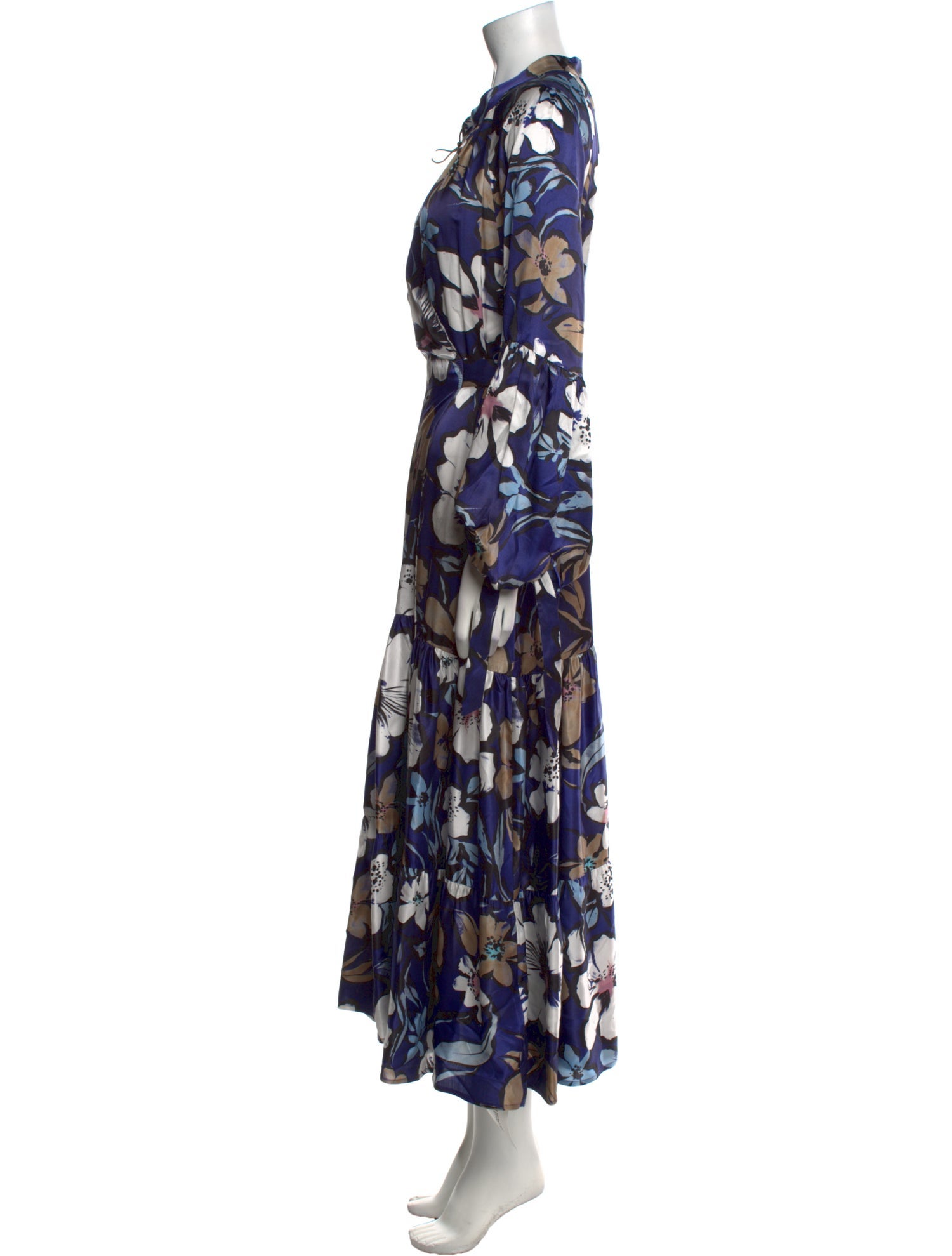 Munthe Floral Print Long Dress