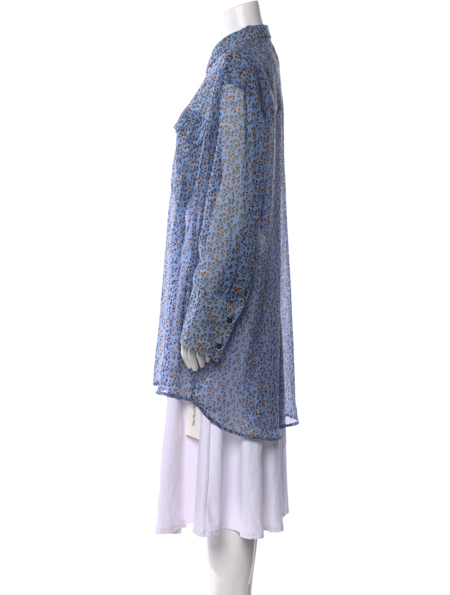 Munthe Animal Print Long Sleeve Tunic