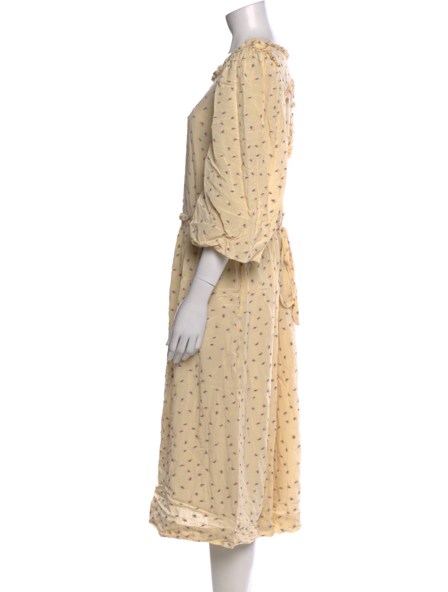 Munthe Printed Midi Length Dress