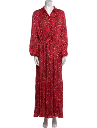 Munthe Floral Print Long Dress