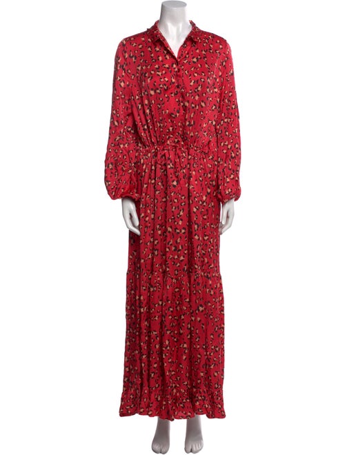 Munthe Floral Print Long Dress