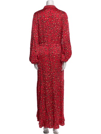 Munthe Floral Print Long Dress