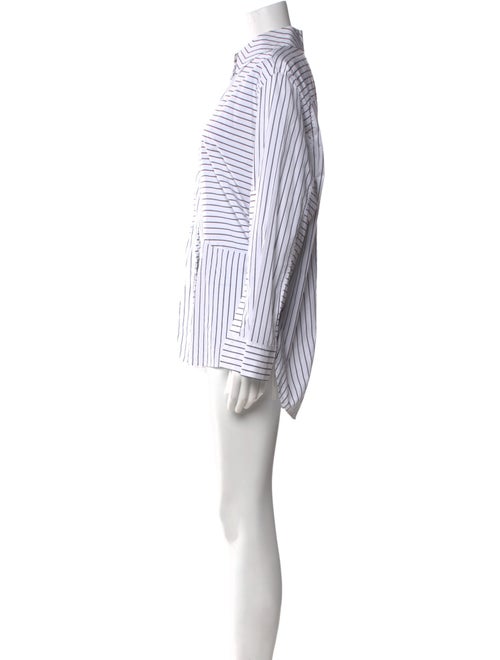 Munthe Striped Mock Neck Bodysuit