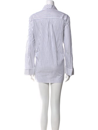 Munthe Striped Mock Neck Bodysuit