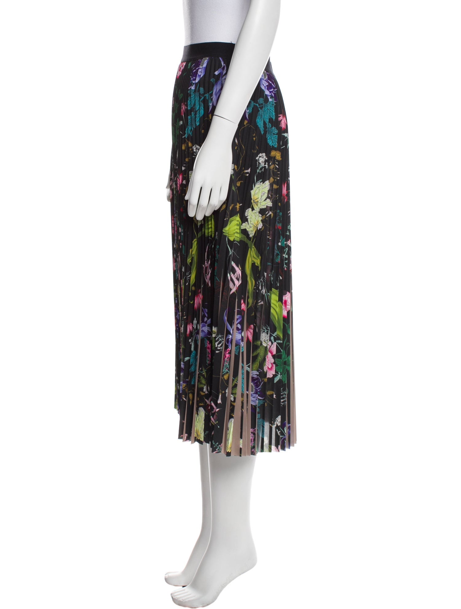 Munthe Floral Print Midi Length Skirt