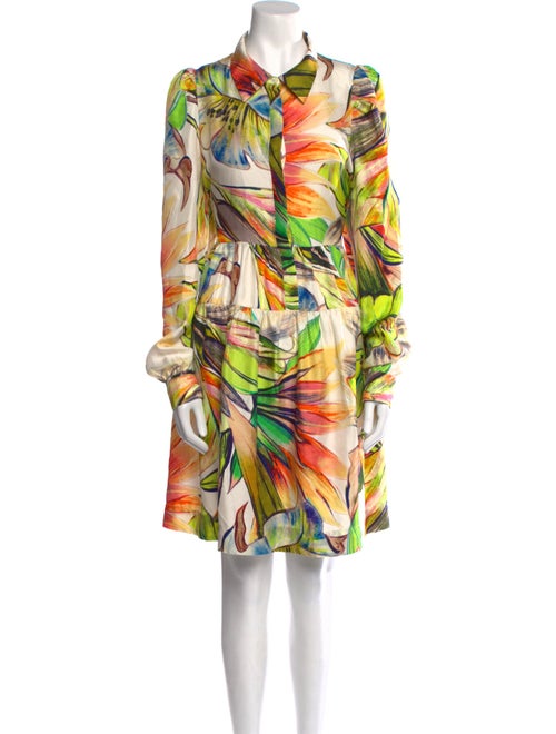 Munthe Silk Knee-Length Dress