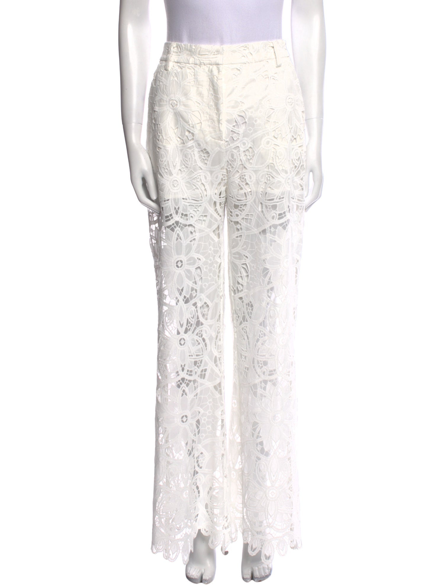 Munthe Lace Pattern Wide Leg Pants w/ Tags