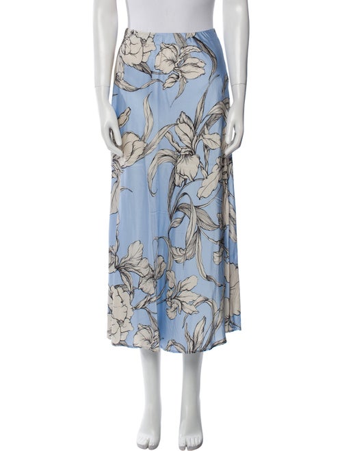 Munthe Floral Print Midi Length Skirt