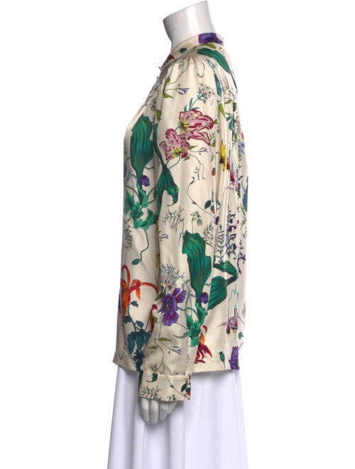 Munthe Silk Floral Print Blouse