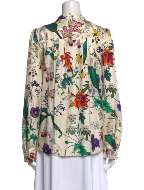 Munthe Silk Floral Print Blouse