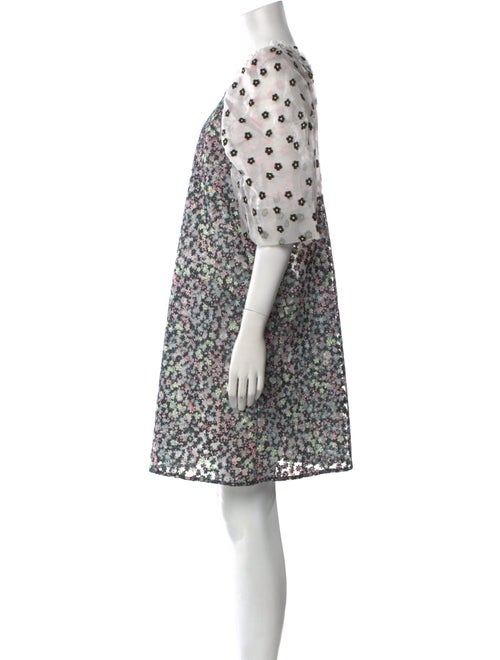 Munthe Floral Print Mini Dress