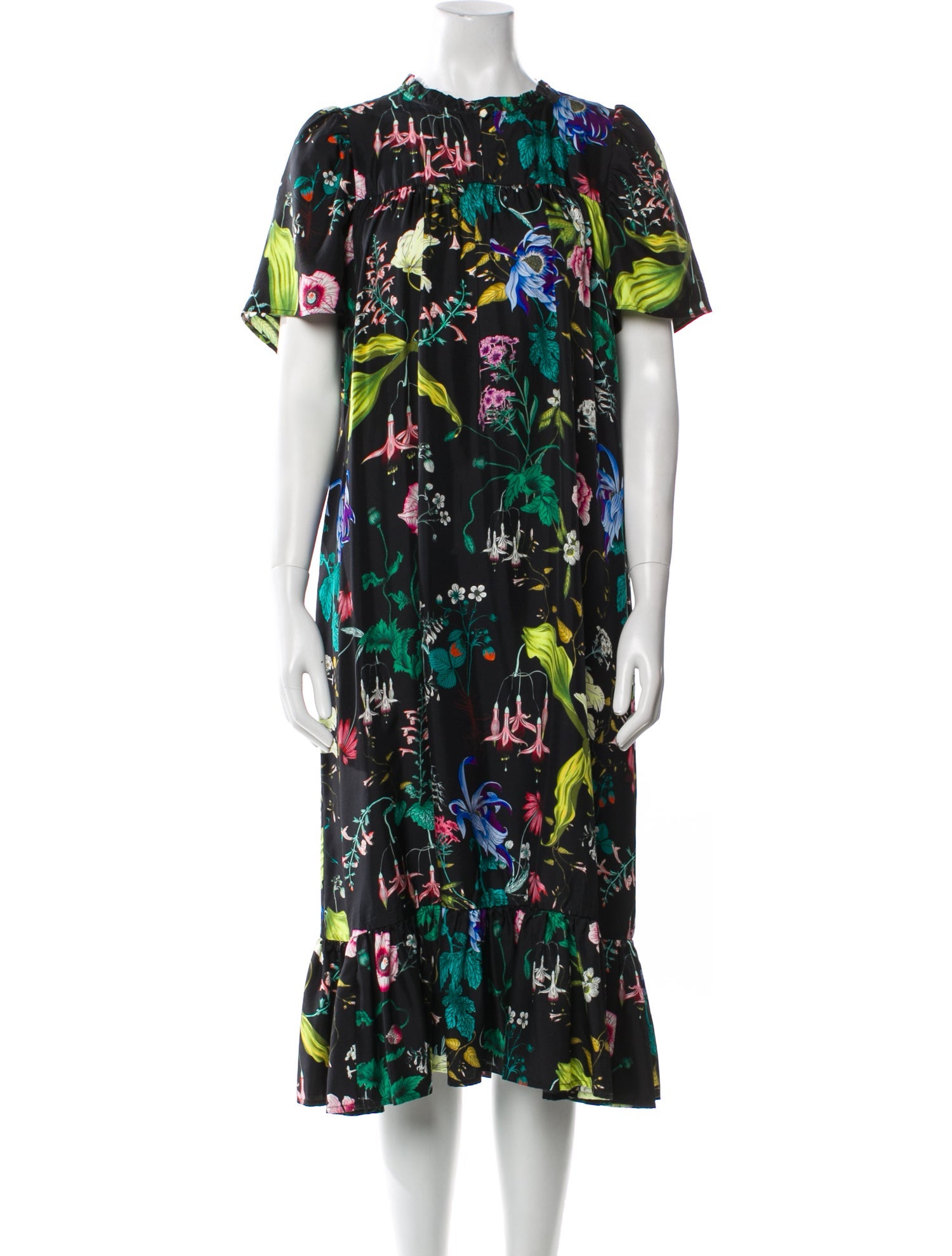 Munthe Silk Midi Length Dress
