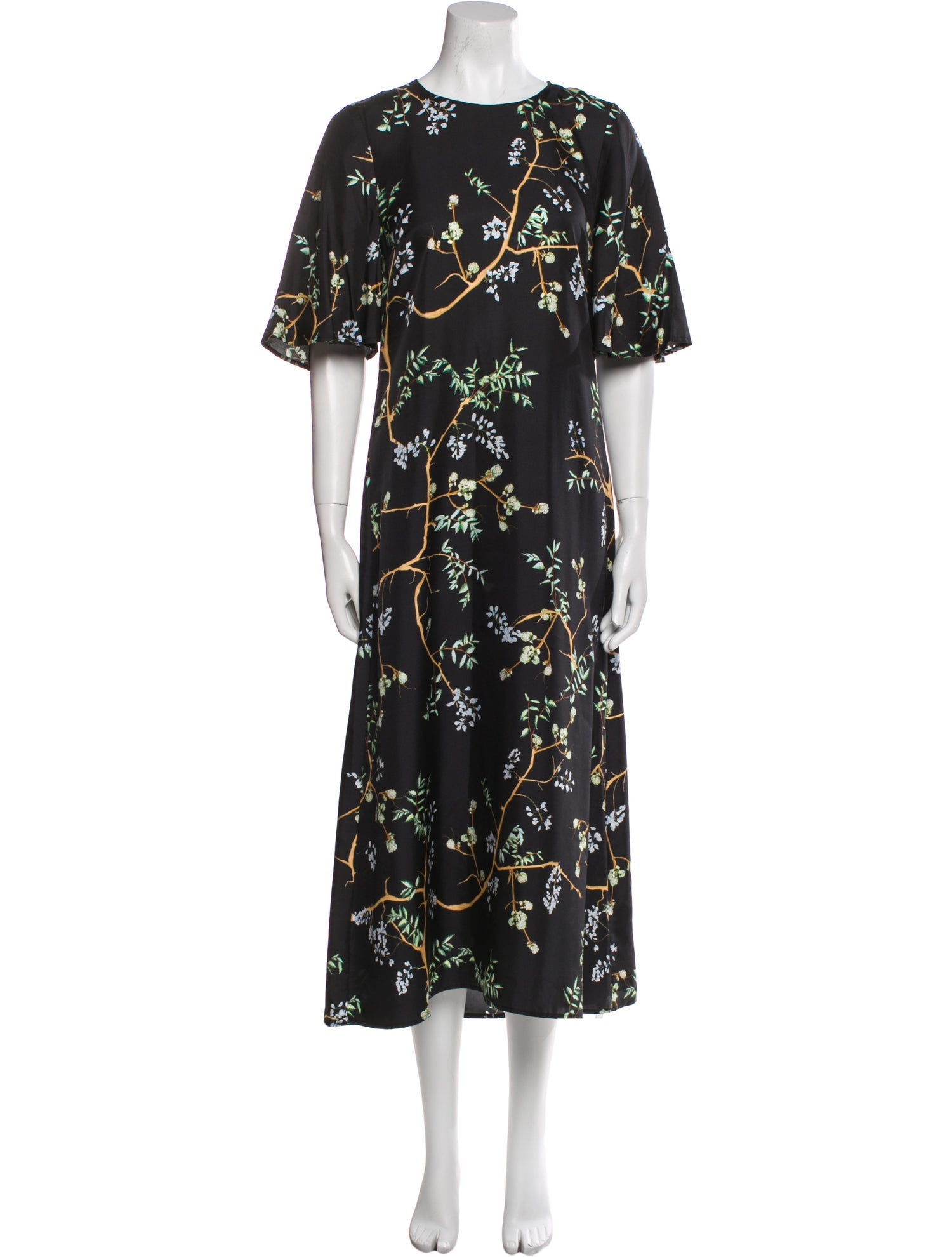 Munthe Silk Long Dress