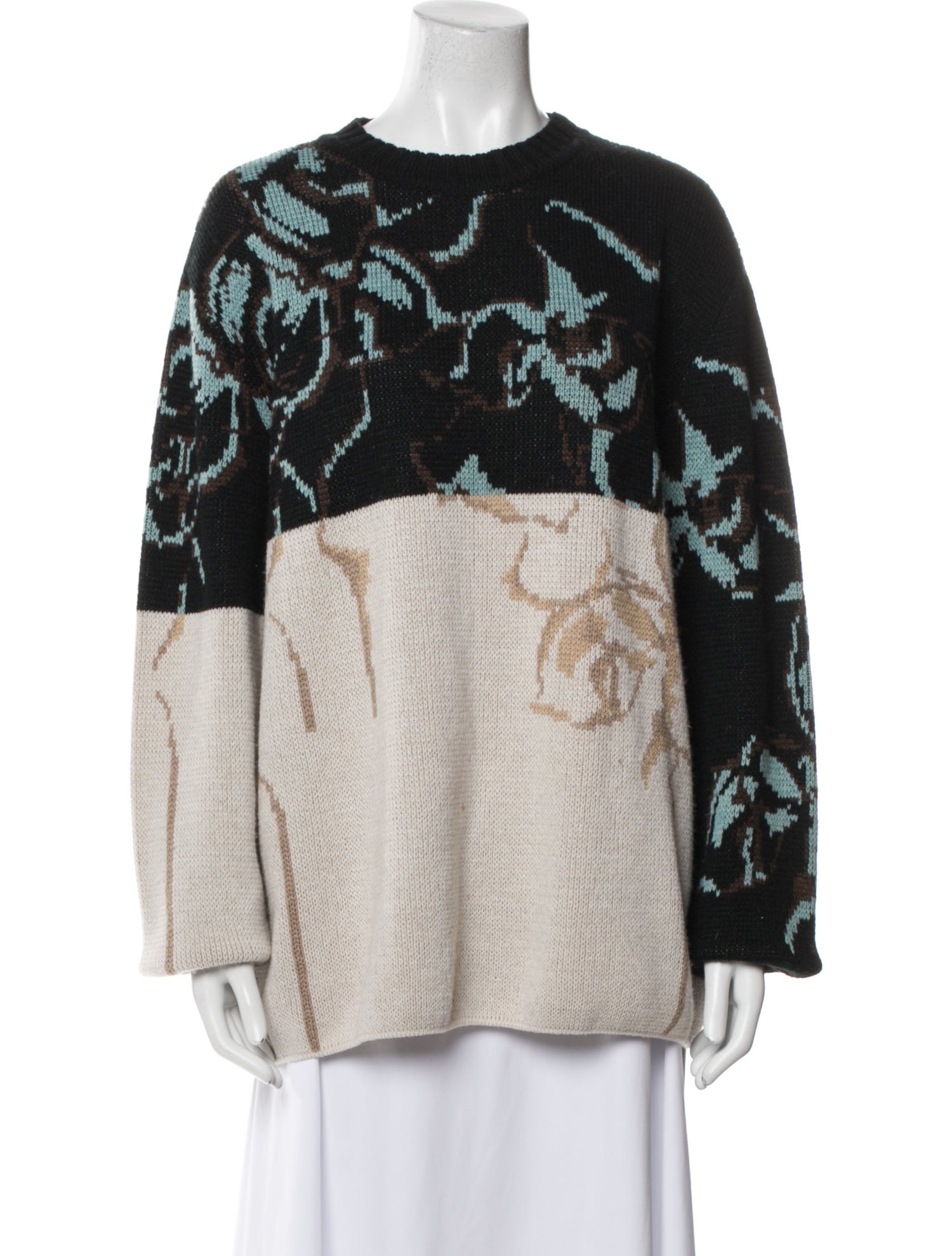 Munthe Printed Crew Neck Sweater