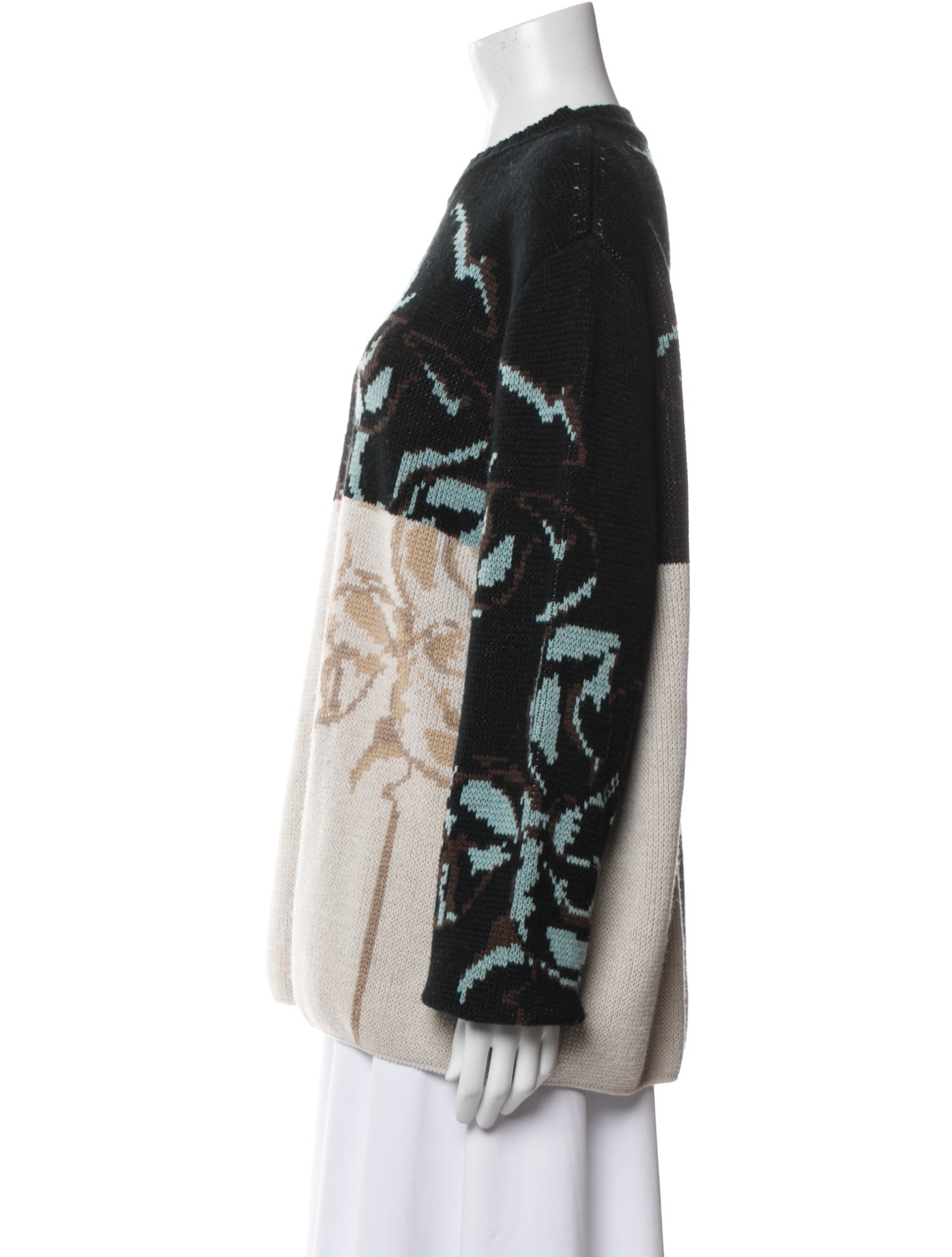 Munthe Printed Crew Neck Sweater