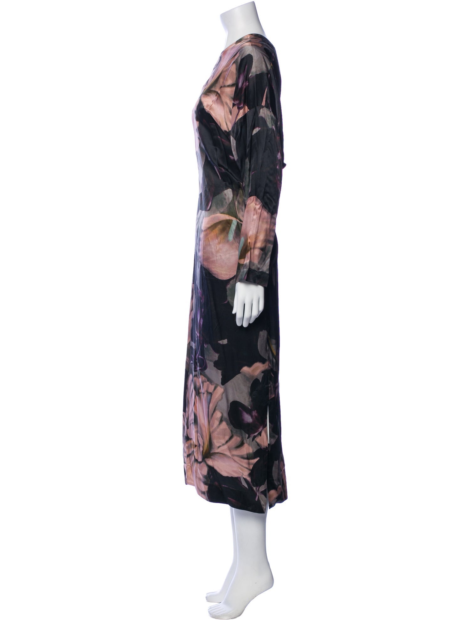 Munthe Floral Print Long Dress w/ Tags
