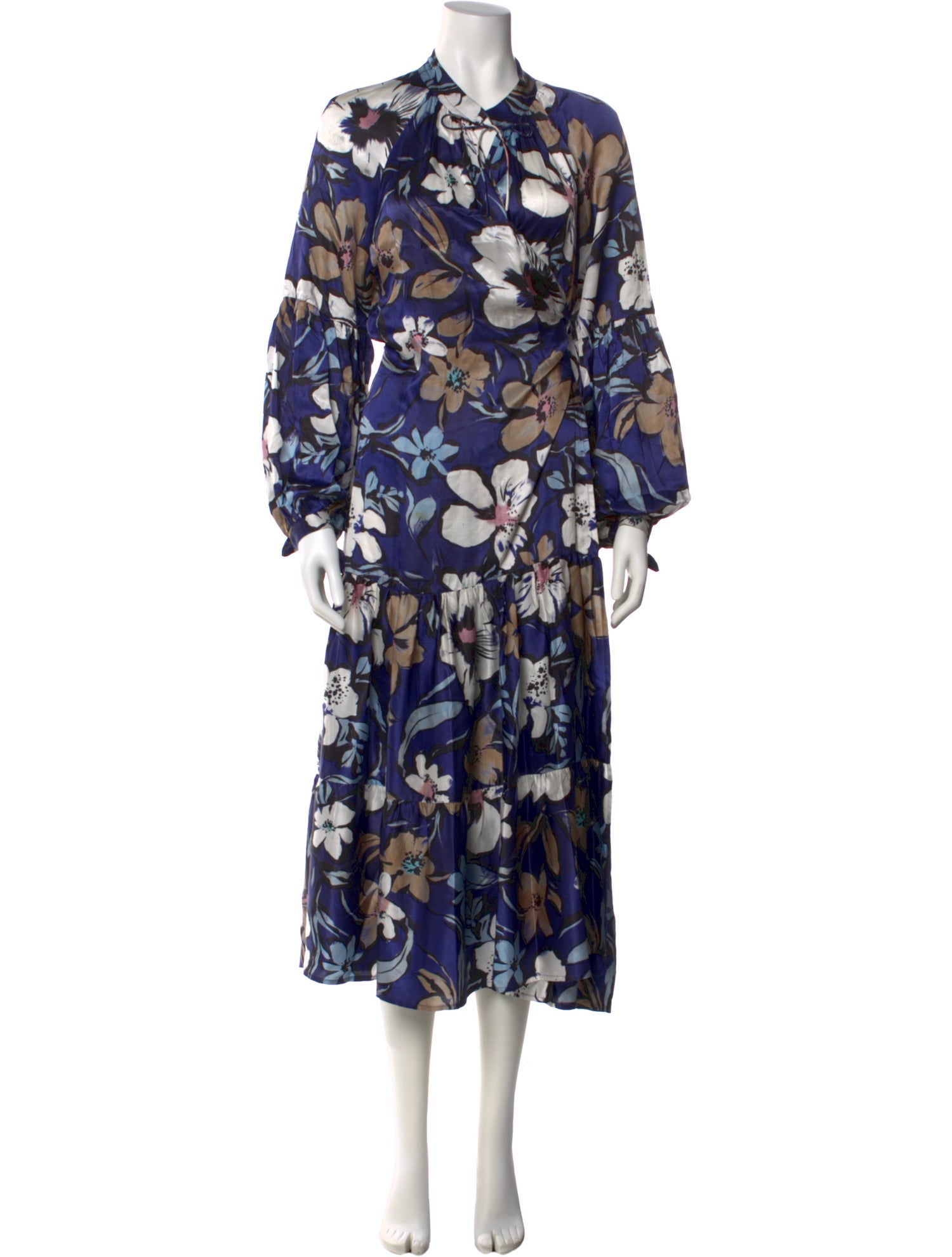Munthe Floral Print Long Dress
