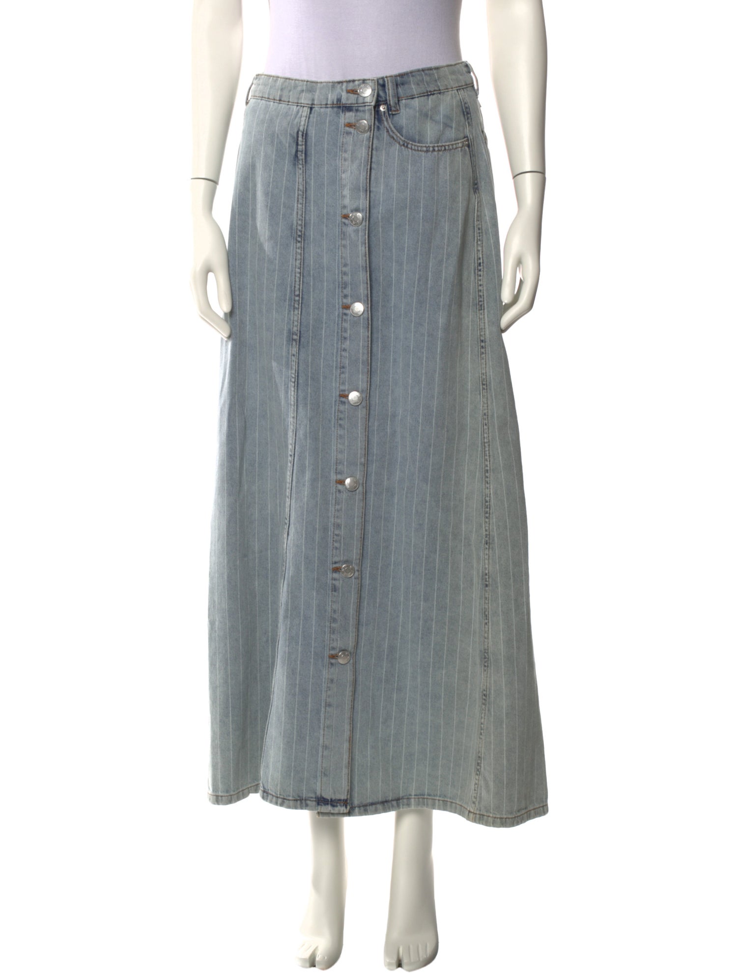 Munthe Midi Length Skirt